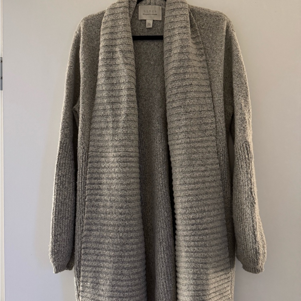 Hinge Gray Women's Cardigan